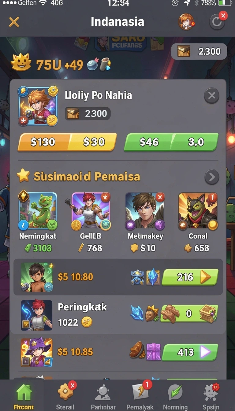 Screenshot dari milo88